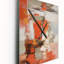 Minimalims Enchantment II - Horloge murale abstraite en marbre-2144676068