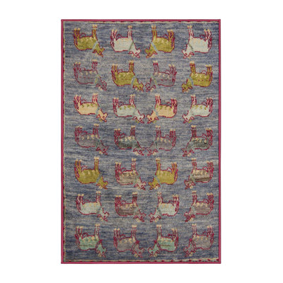 Tapis abstrait moderne 4989