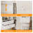 154'' Heavy Duty Closet Organizer System With 2 Drawers, 8 Hanging Rods & 6 Reversible Shelf Towers,-1678531739