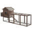 Yarrow Outdoor Wooden Chicken Coop with Nesting Box & Spacious Run, Predator-Proof Wire Mesh for Backyard Hens, Ducks & Small Animals