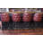 Tufted Button Upholstered Bucket Swivel Bar Stool-77309636