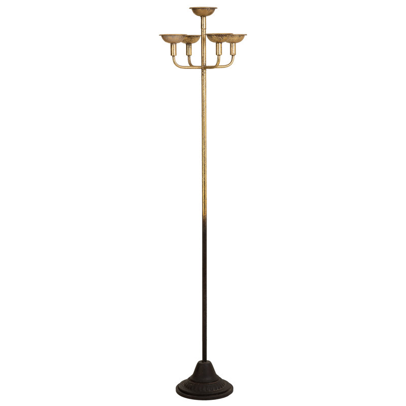 Metal Floor Candelabra
