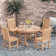 Albric 4 - Person Patio Dining Set with Round Table