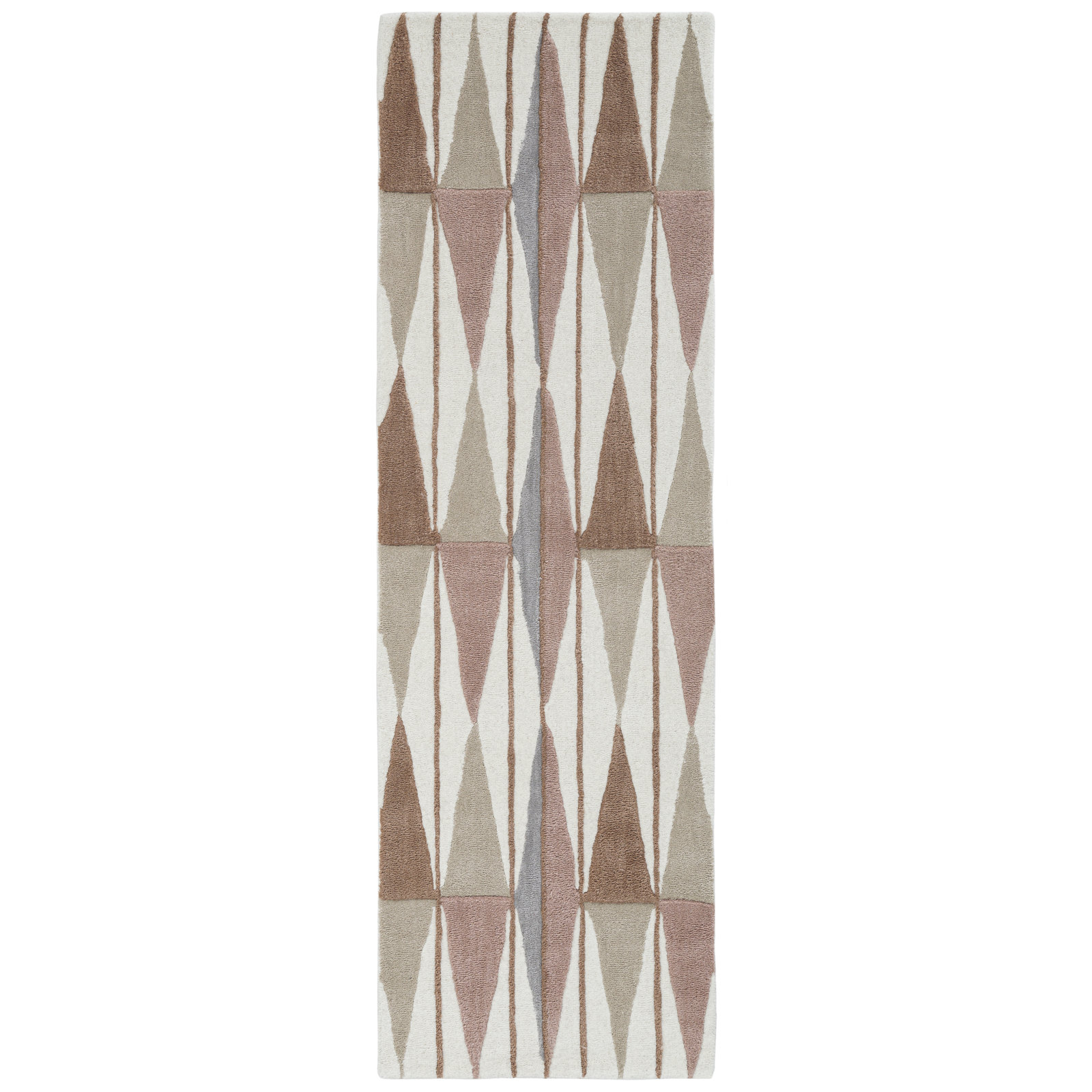 Woodcliff Hand-Tufted Geometric Rug, Rectangle 2'6" x 8'