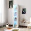 Side Cabinet With Aluminum Strip Lamp