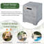 Tank Cover Table With Handles & Bottom Groove Hole-571291249