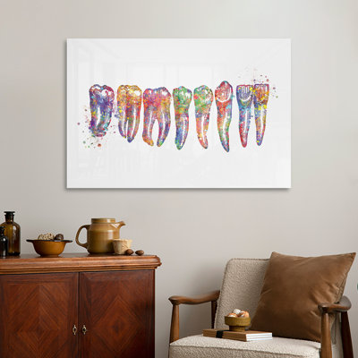 «Tooth Row Anatomy» par Genefy Art - impression non encadrée
