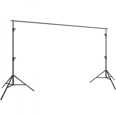 Support de fond robuste 11,48 x 9,58 pi, support de photographie réglable en hauteur