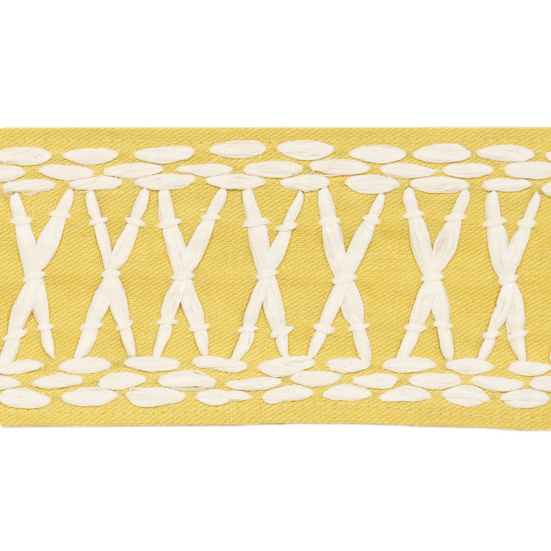 Ruban Tikki Schumacher x Mary Mcdonald, Jaune