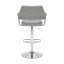 Comesana Swivel Upholstered Adjustable Height Counter Stool-375776996