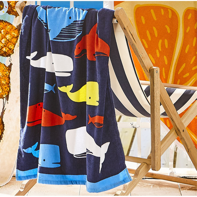 Whales Beach Towel