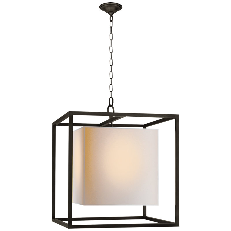 2 - Light Chandelier, Bronze