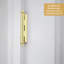 10'' x 10'' Solid Brass Traditional Hinge-14748770-124580128