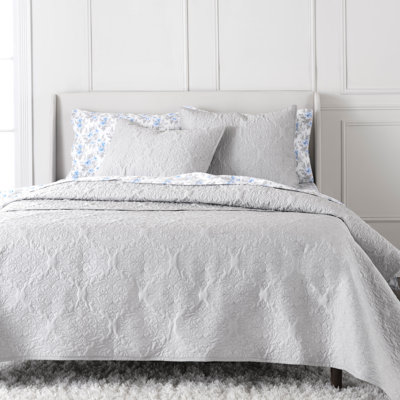 Standard Cotton 200 TC 3 Piece Quilt Set