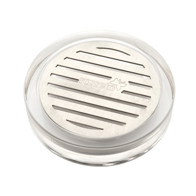 Plateau d’égouttage à distributeur de boisson rond acrylique