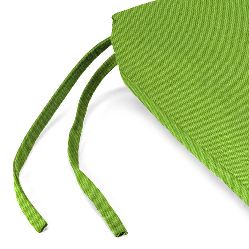 48" x 18" Outdoor Bench Cushion with Ties, Veranda Citrus