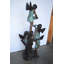 Bronze Four Angels Playing Fountain