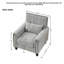 Fauteuil rembourré confortable pour le salon-304129848-313344479