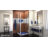 Flex 48" x 74.75" Rectangle Pivot Shower Enclosure with Base Included-25236979-25237116