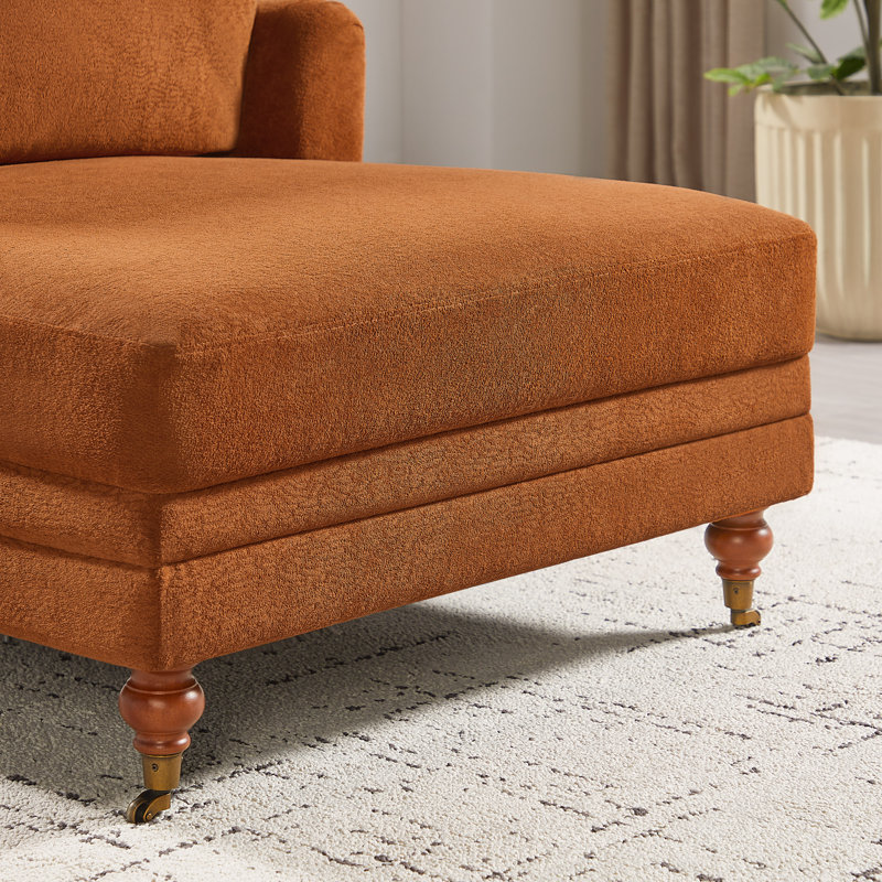 Chaise longue rembourrée avec dossier réglable, Cari