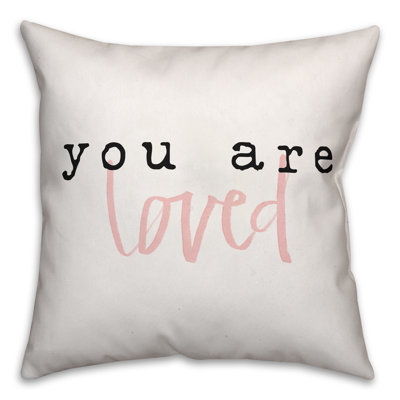 Coussin You You Are Lived