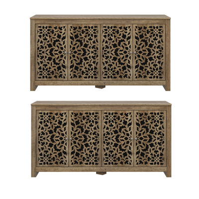 Ensemble de 2 commodes de rangement Arrastia