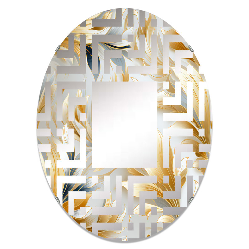 Miroir décoratif royal Royal Ikat Reverie Celebrate - Maze, L 24 po x H 36 po