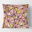 Coussin Triangular Gold Design II - Mid-Century Modern-1865173606