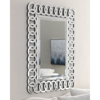 Melra Glass Flat Wall Mirror