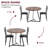 Round Dining Table for 2-1088395587