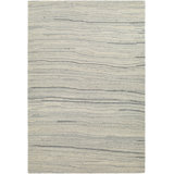 Abstract Handmade Tufted Wool Gray/Beige Area Rug