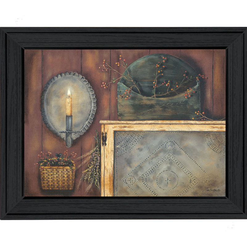 « tin applique », impression encadrée