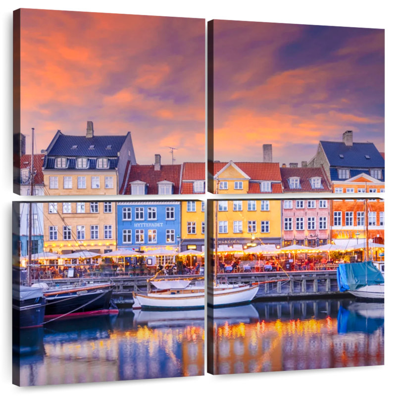 Nicci Copenhagen, soirée charmante à Nyhavn, H 32 po x l 32 po