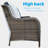 Peridot Wicker Outdoor Lounge Chair-68205984