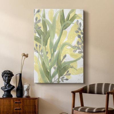 Sea Grass Fresco II -Custom Wrapped Gallery Cavas