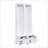 Coat Racks Set of 2, White French Retro 3-in-1 Hall Tree with Bench &amp; Drawers | MDF | Primary Living Space-364516143