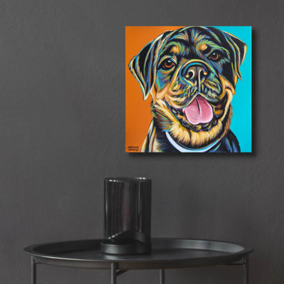 " Rottweiler 2 " by Carolee Vitaletti