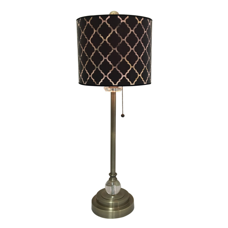 Table Lamp, Black, Bronze/Nickel/Black