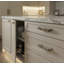  Poignée d'armoire carrée en verre brun-7462761-62829330