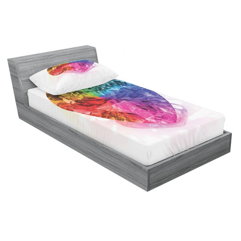 Microfiber Sheet Set, Twin XL Sheet Set with Fitted Sheet