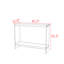 Console moderne et simple en bois massif