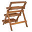 Jardinière verticale en bois d'acacia Dajanai 2,5 pi x 2 pi