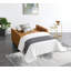 Hatay 2 Seater Faux Leather Sofa Bed