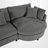 105.48" Wide Chenille Upholstered Sectional-1792538066