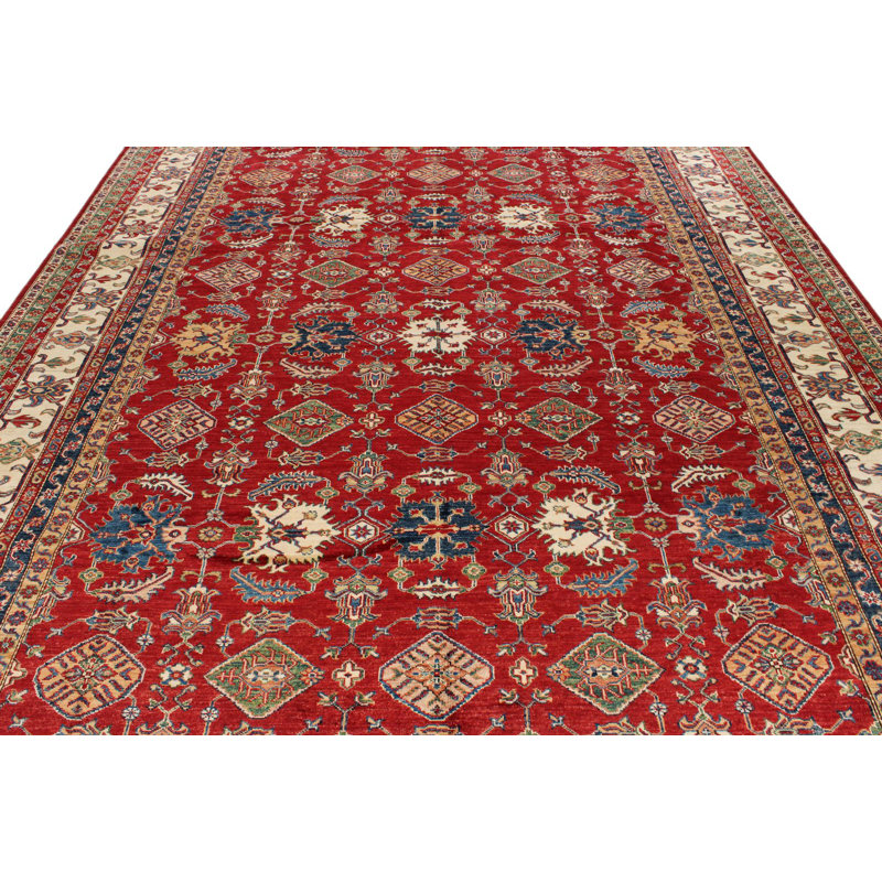 Tapis tribal Kazak 9x12