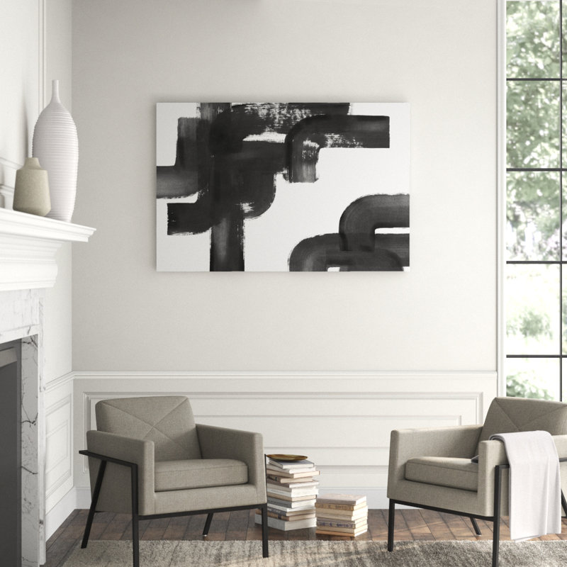 Concentric Corners I Print by Bobby Berk, 30" H x 45" W, Image Brush Gel