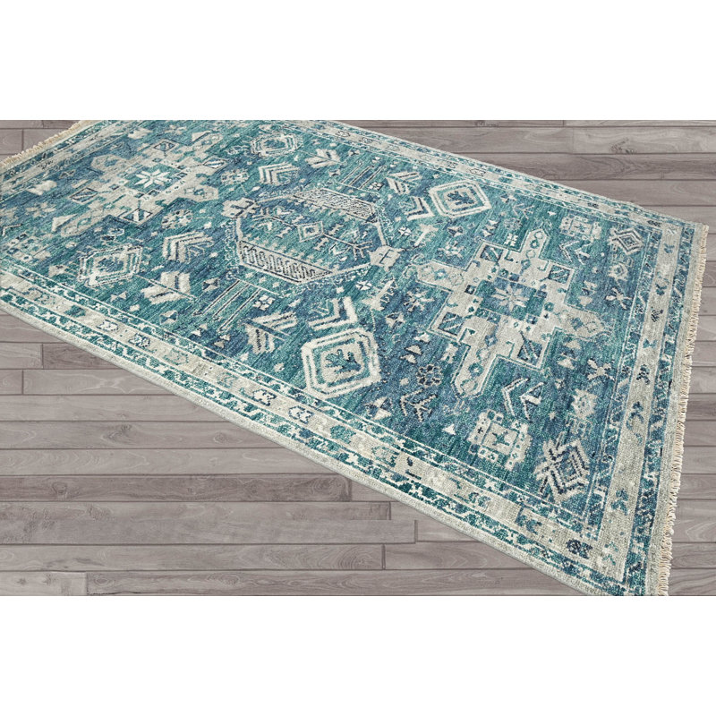 Tapis unique Nahabed, Rectangulaire 6 pi 3 po x 9 pi 6 po