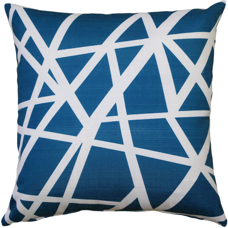 Vanbrunt Lumbar Pillow, Blue