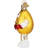 Old World Christmas Blown Glass Ornament for Christmas Tree, M&M's Yellow Love You