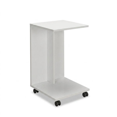 Ellison Divided CShape Mobile End Table
